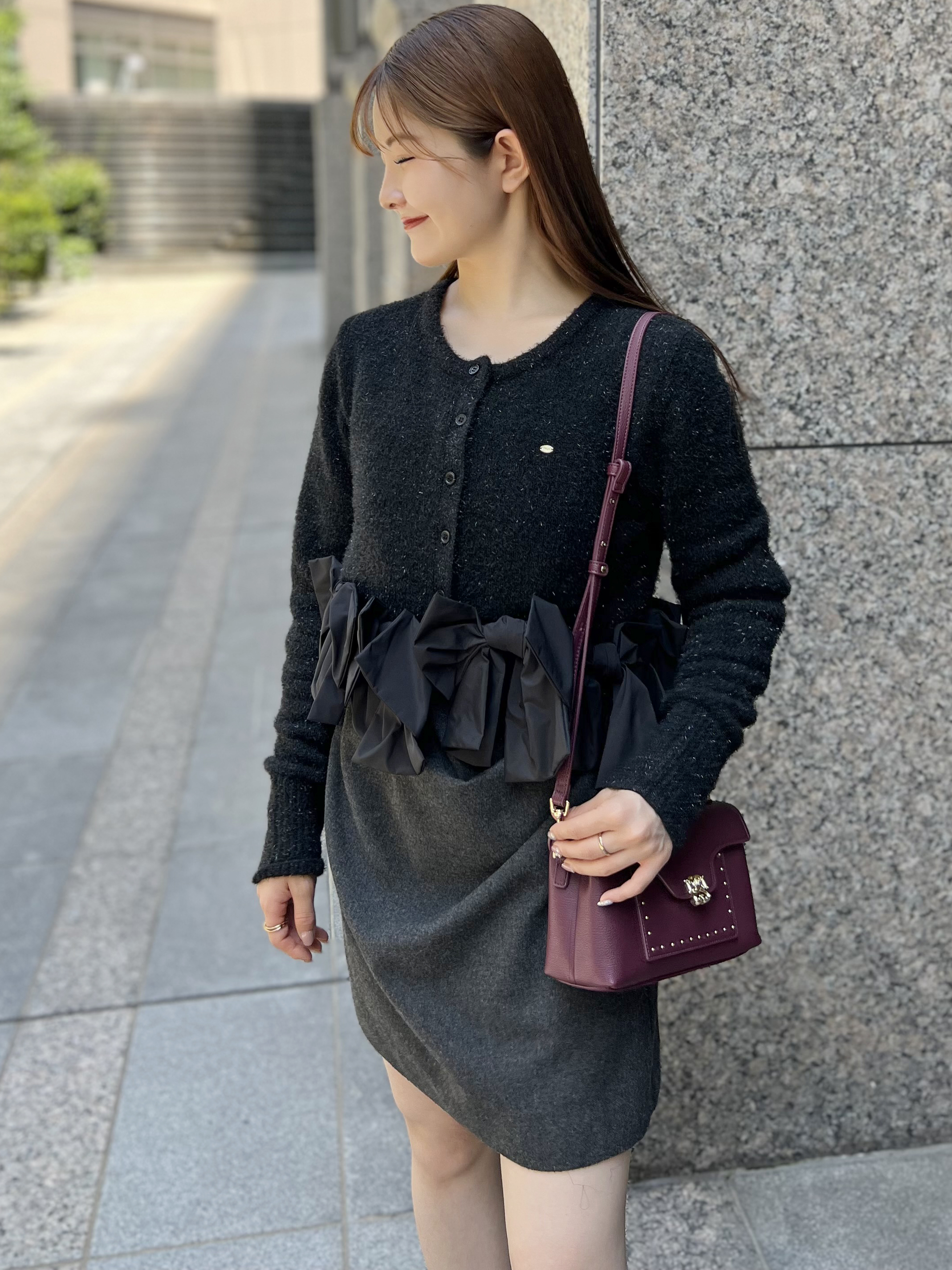 リボンモチーフカーディガン(ニット)｜トップス｜SNIDEL(スナイデル)の