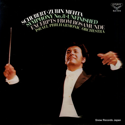 ズービン・メータ シューベルト：交響曲第8番「未完成」 SLA1212