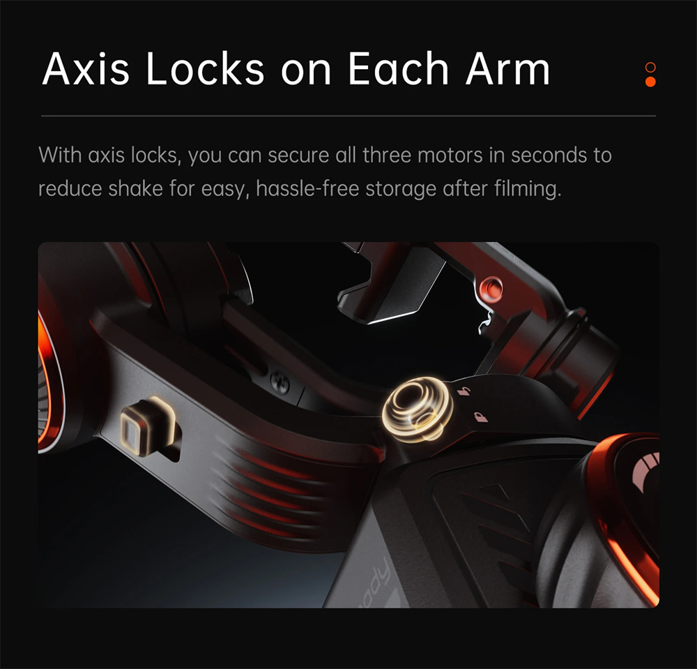 Hohem M7 iSteady M7 携帯電話 ジンバル スタビライザー 3軸 アンチ