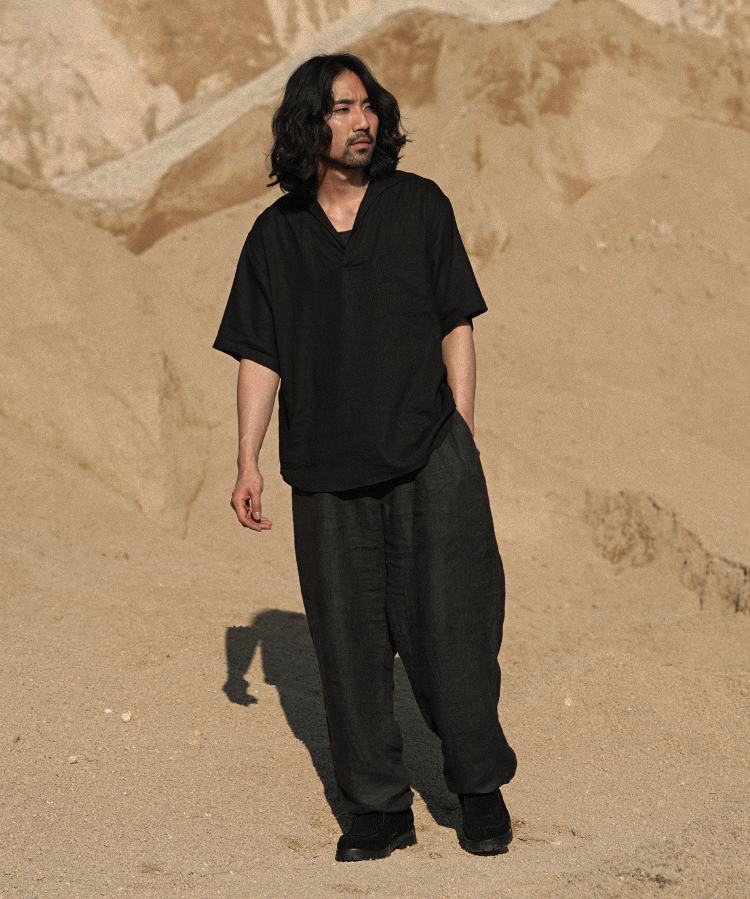 shiun(シウン) ONLINE STORE / BLACK SUEDE MOCCASIN