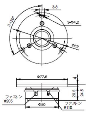 Fostex ドームツイーター | PT20K - コイズミ無線有限会社