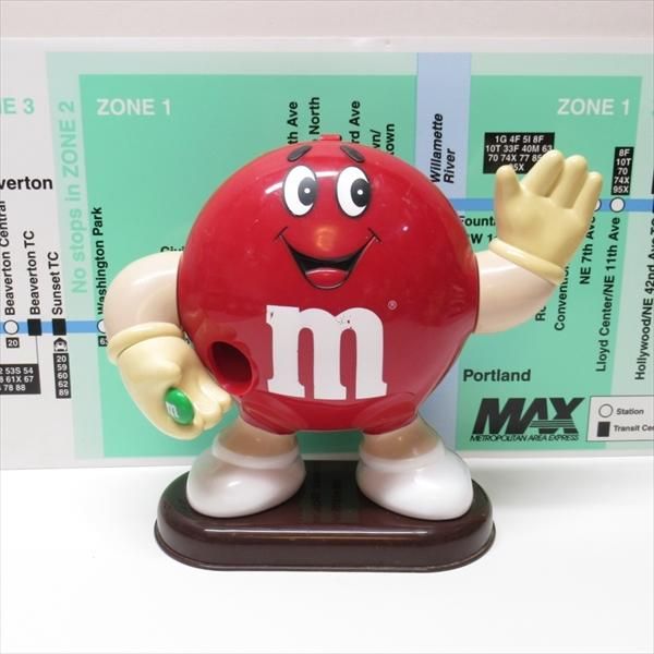 エムアンドエムズ M&Ms キャンディ ディスペンサー レッドB