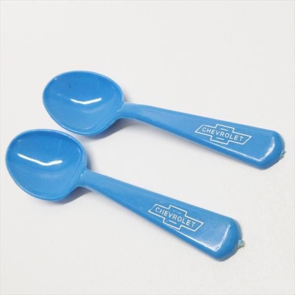 シボレー プラスチック製スプーン2歩セット