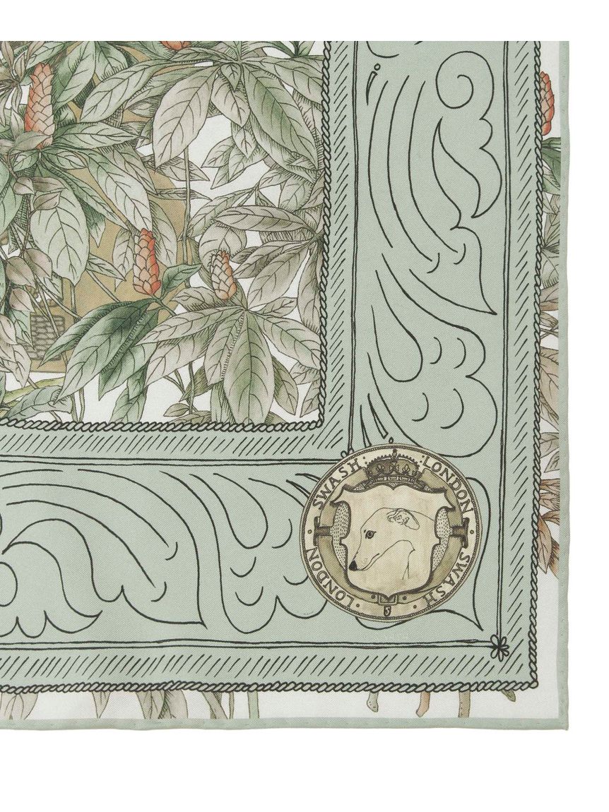 スカーフ】スウォッシュロンドン (SWASH LONDON) GATE 88×88 シルク