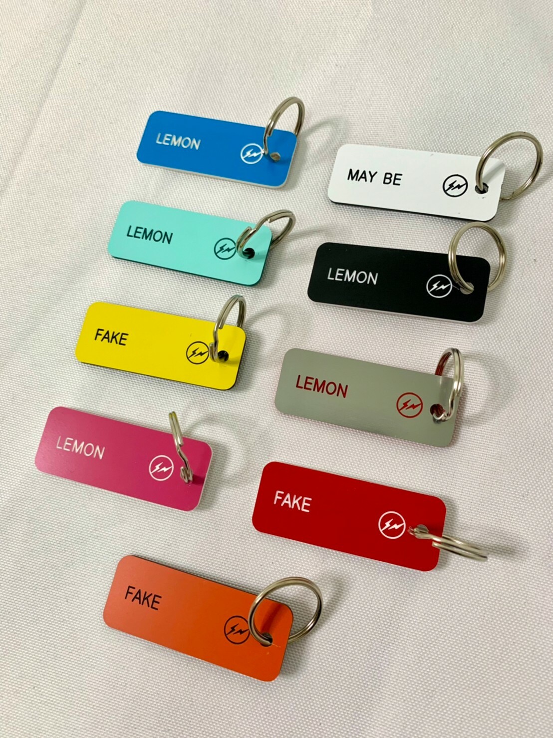 fragment design × Various Keytags LEMON fragment × VariousKeytag