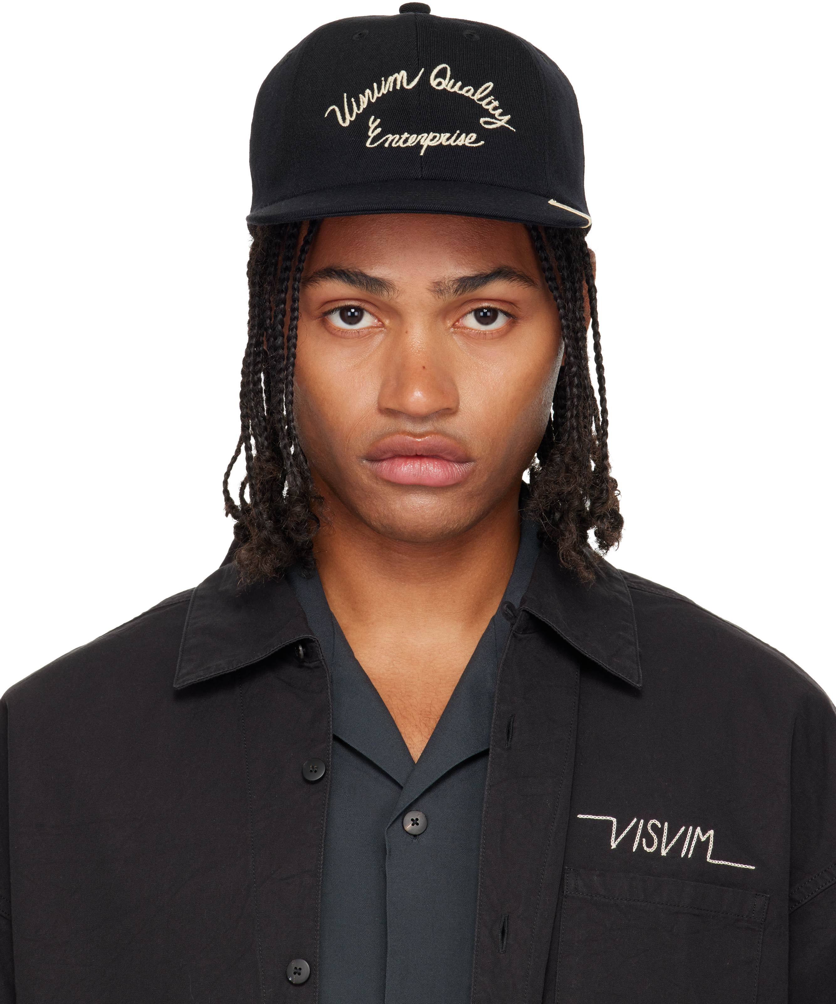 visvim: Black Excelsior II Cap | SSENSE