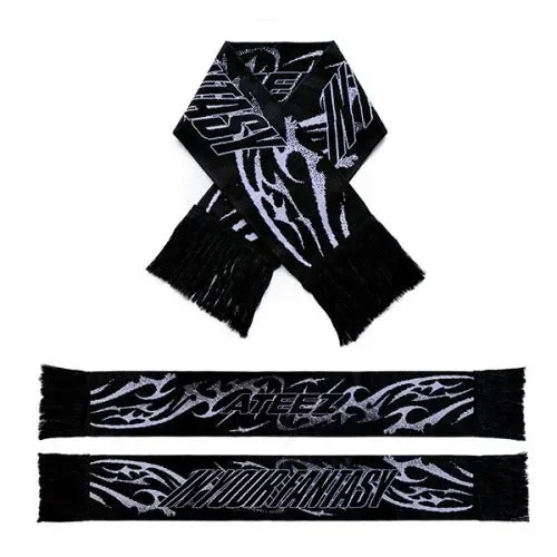 ATEEZ IN YOUR FANTASY 2025 WORLD TOUR OFFICIAL MD SLOGAN MUFFLER