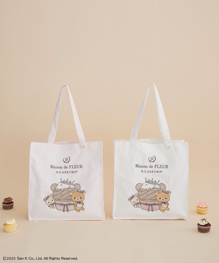 リラックマ スクエアトートバッグ/Maison de FLEUR（メゾン ド