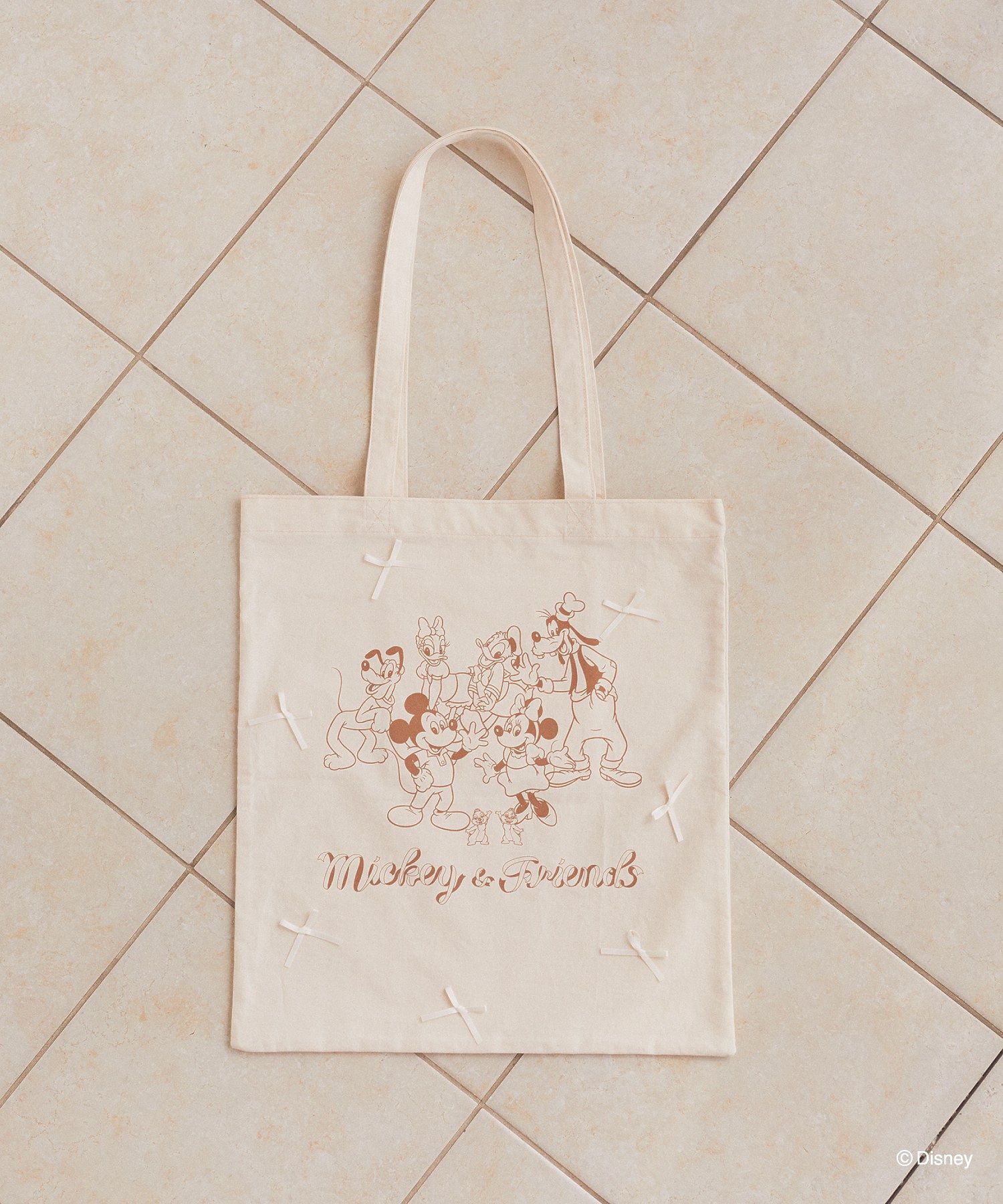 ミッキー/フレンズ/トートバッグ/Areeam（アリーム）のトートバッグ