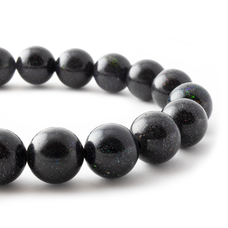 タイチンルチルクォーツマトリックスオパール（10ミリ）ブレスレット