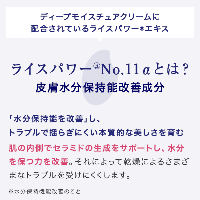 ディープモイスチュアクリーム（薬用保湿クリーム）｜ライスフォース