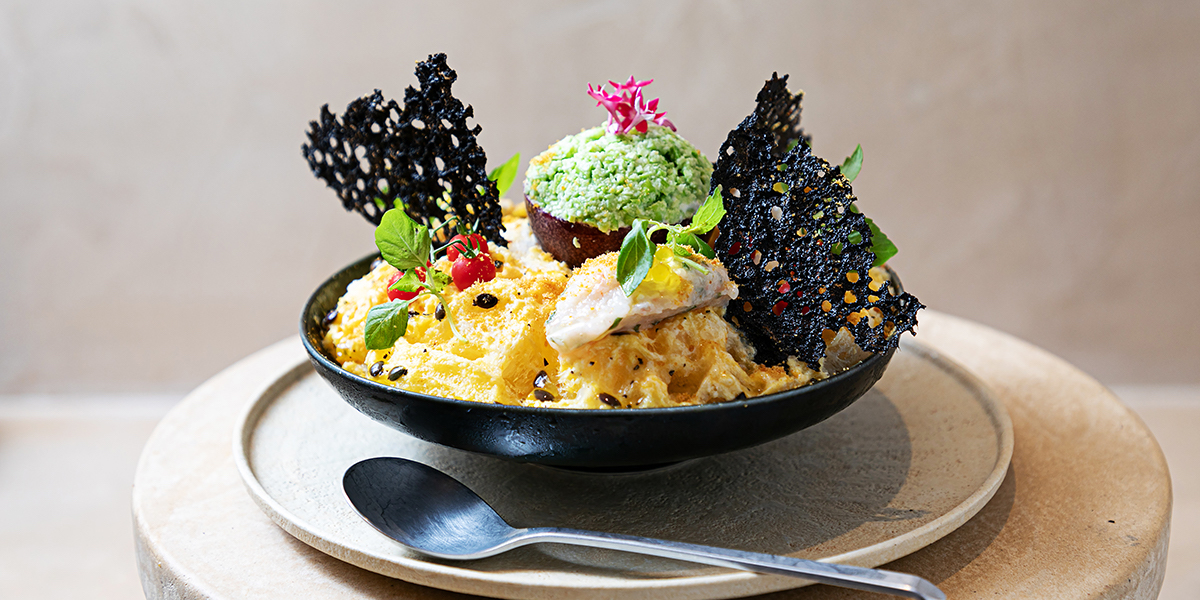 四谷三丁目「上原食堂」のフレンチシェフによるかき氷は独創的でアート