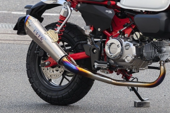 新製品】オーヴァーのハイエンドマフラーにMonkey125用が追加！「TT