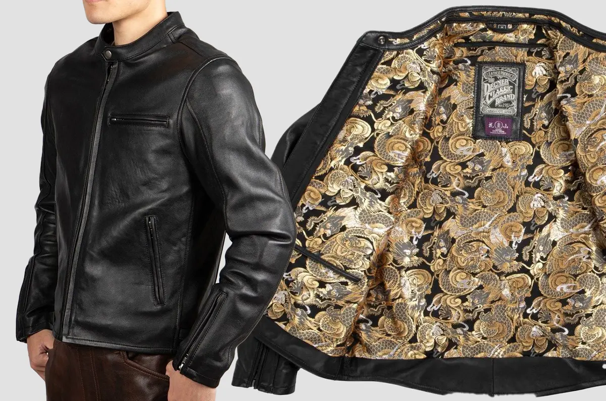新製品】京都の粋を纏う。デグナーの「金襴レザージャケット」シリーズ
