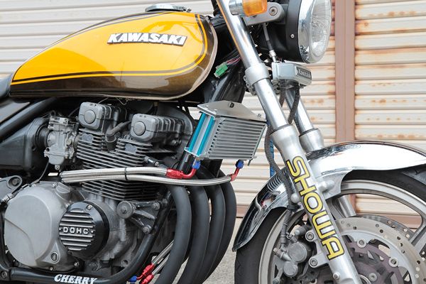 Webike | CHERRY チェリー オイルクーラー サイド廻しタイプ ゼファー