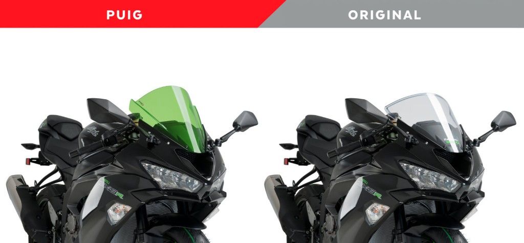 Webike | Puig プーチ レーシングスクリーン ZX-10R(3177F