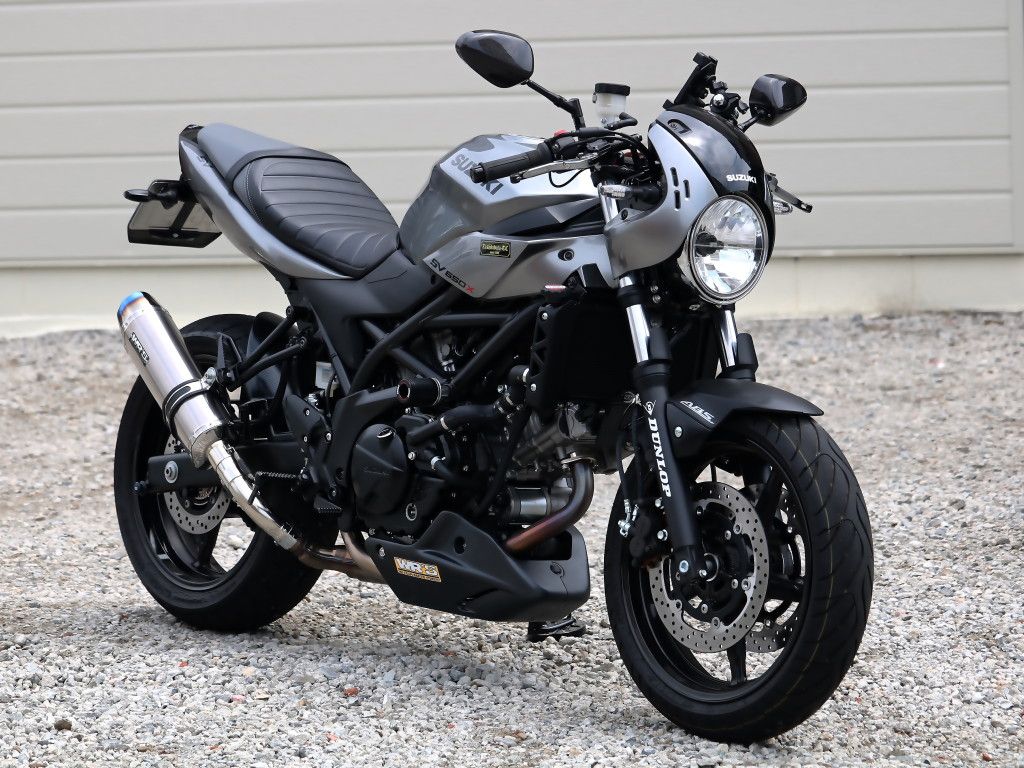 Webike | WR'S ダブルアールズ SS-OVALタイプ スリップオンマフラー