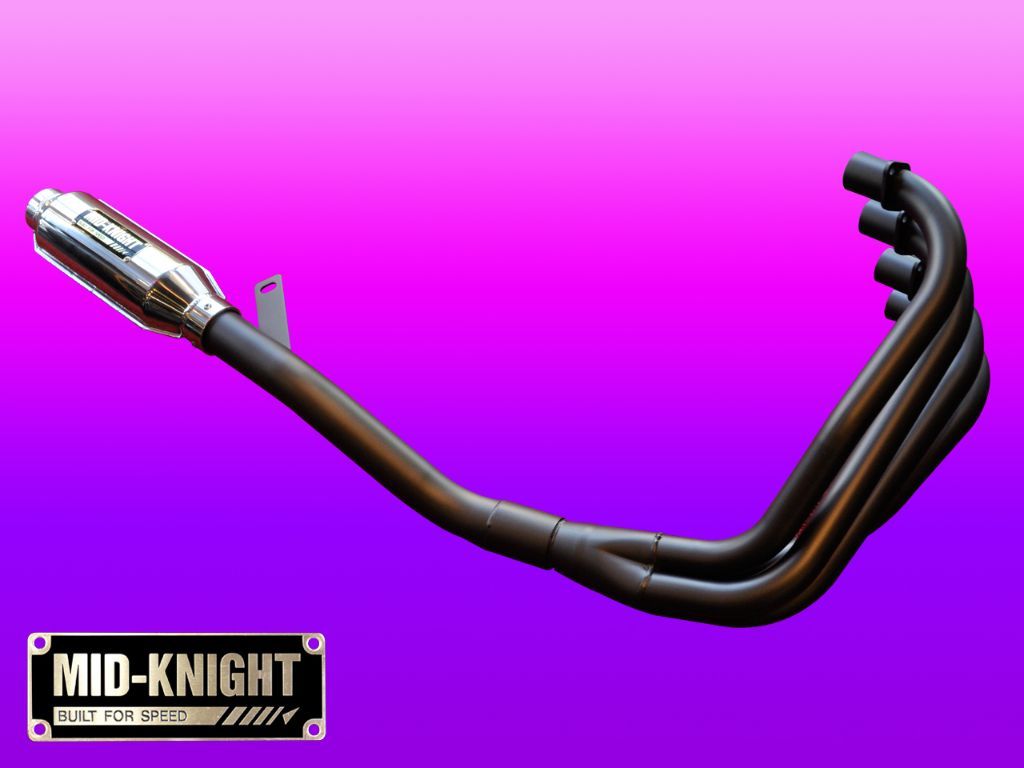 Webike | MISTY ミスティ ゼファー400/χ ミッドナイトモナカマフラー