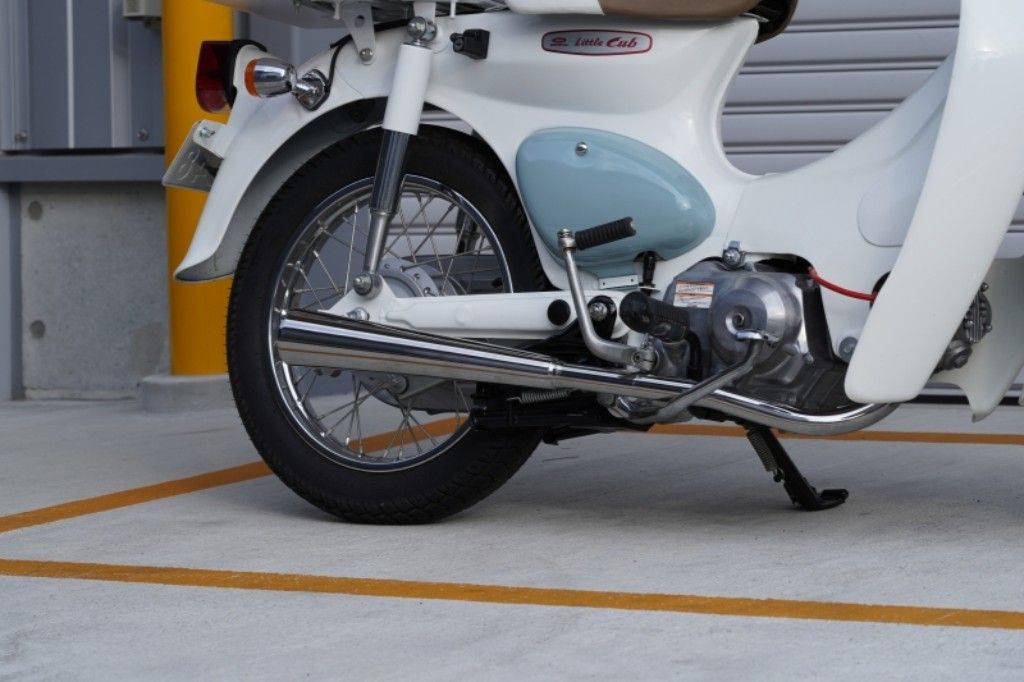 Webike | MINIMOTO ミニモト カブSPクラシックマフラー ソリッド