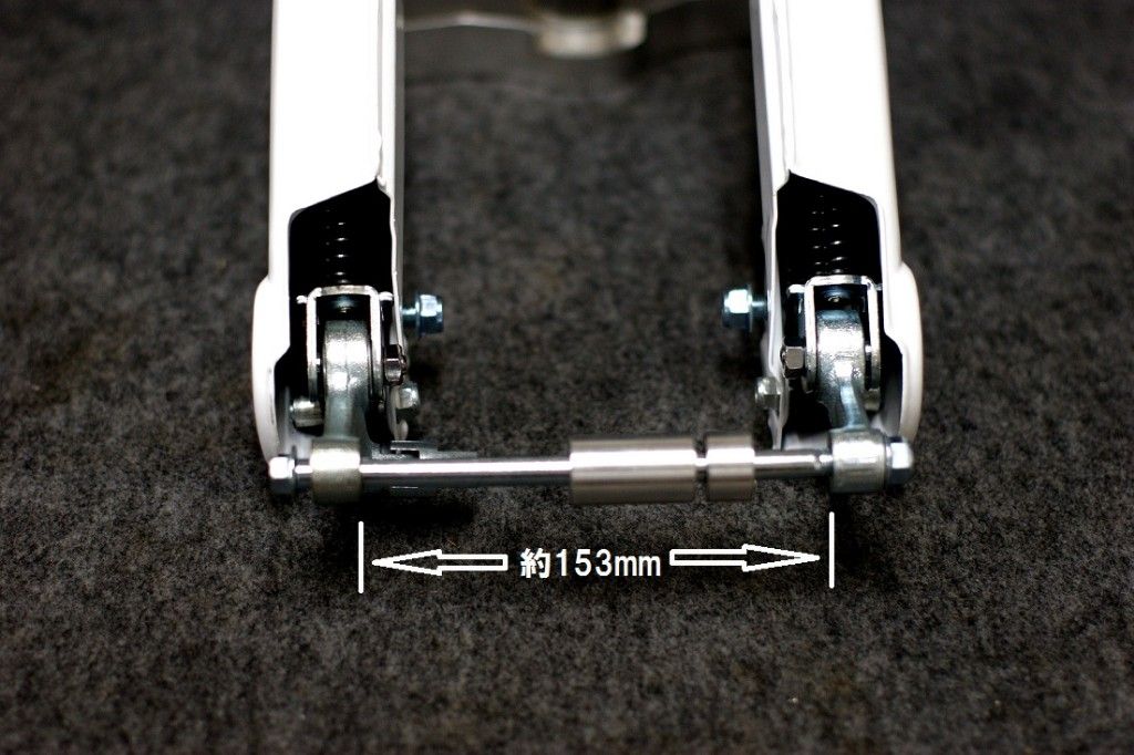 Webike | GM-MOTO ジーエムモト スーパーカブ用ワイドフロントフォーク