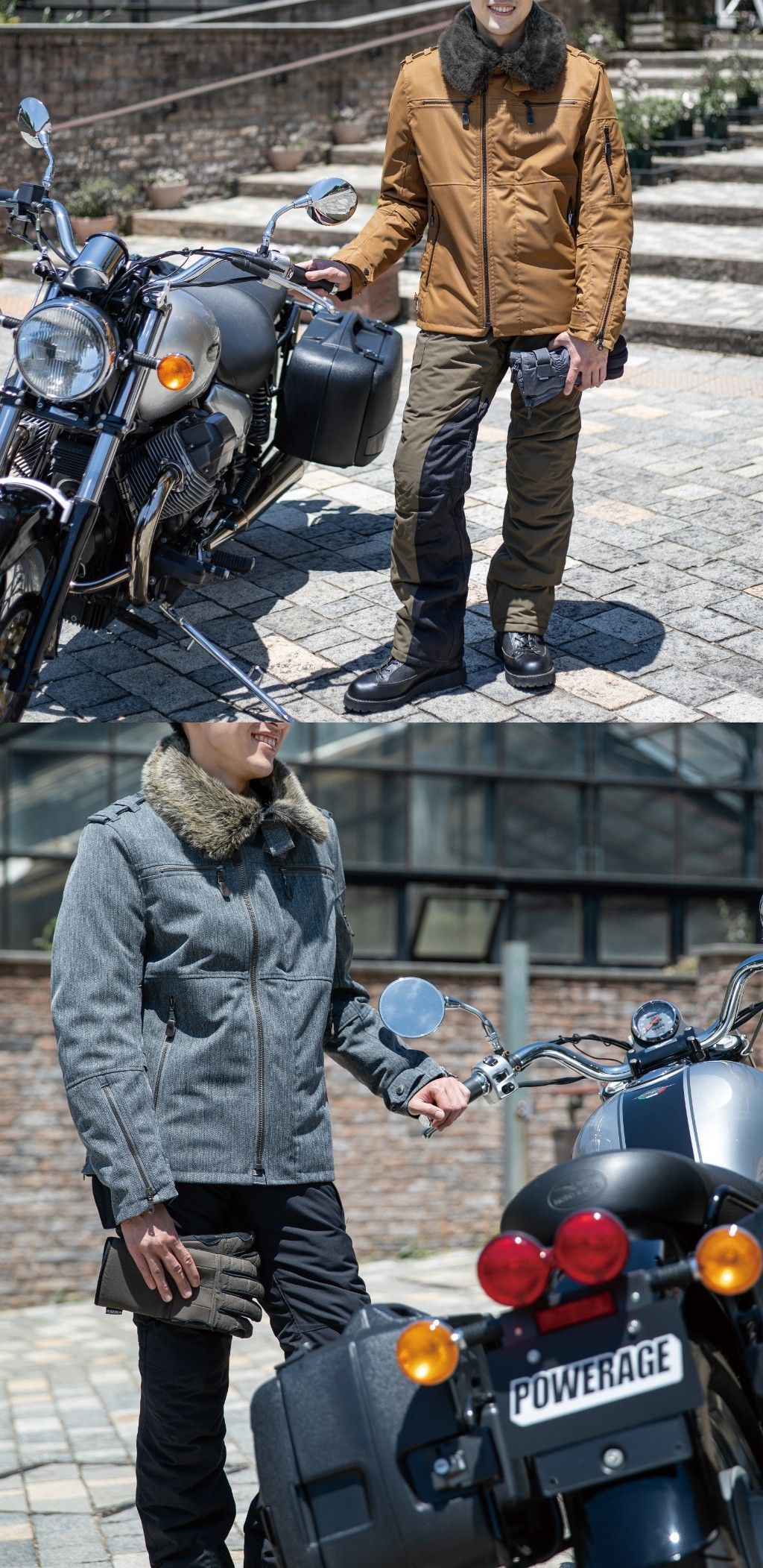 Webike | POWERAGE パワーエイジ PJ-20201 FUR ライダース(PJ-20201