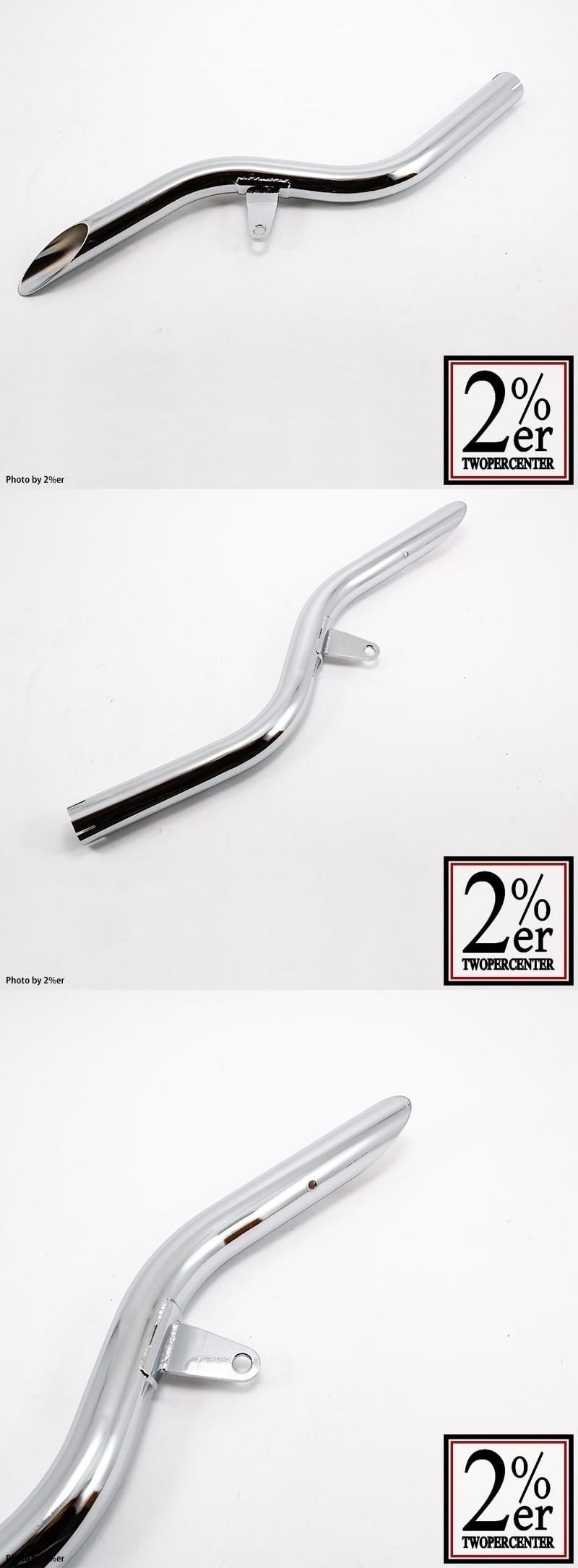 Webike | 2%er ツーパーセンター セミアップドラッグパイプマフラー