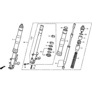 CBR600RR（BC-PC37）に適合する｜フォークスプリングの商品一覧