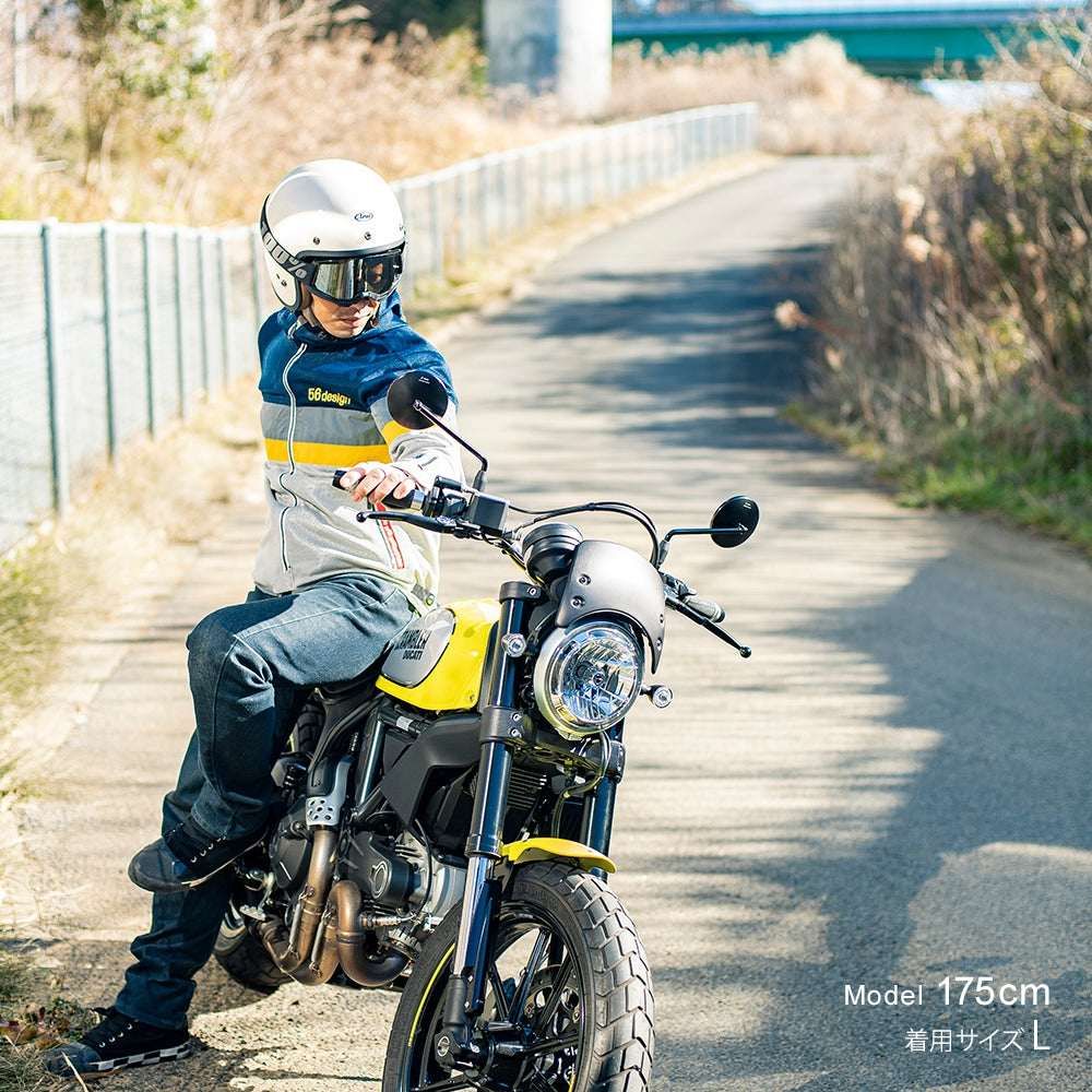 Webike | 56design 56デザイン 【56design×KUSHITANI】CAFE LATTE MESH