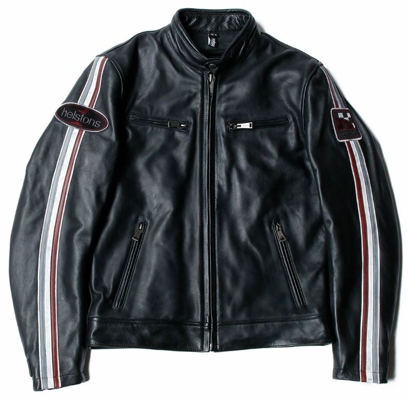 Webike | Helstons ヘルストン レース レザー ジャケット(1701WE230009