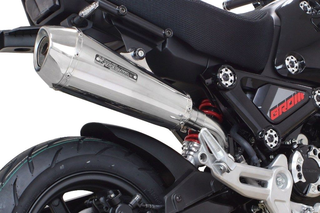 Webike | SP武川 SPタケガワ テーパーコーンマフラー(政府認証) GROM