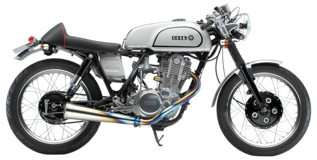 Webike | OVER オーヴァー オーバー チタンメガホン MANXタイプ SR400