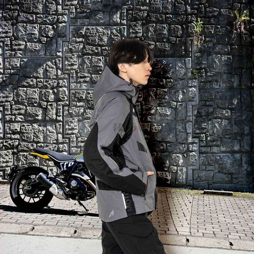 Webike | KUSHITANI クシタニ アロフトフードジャケット(K-2846-GY-XL