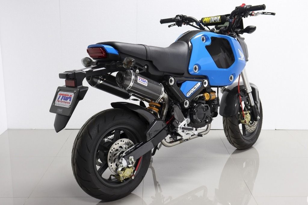 グロム125 TYGAパフォーマンス スリップオンマフラー グロムjc61用