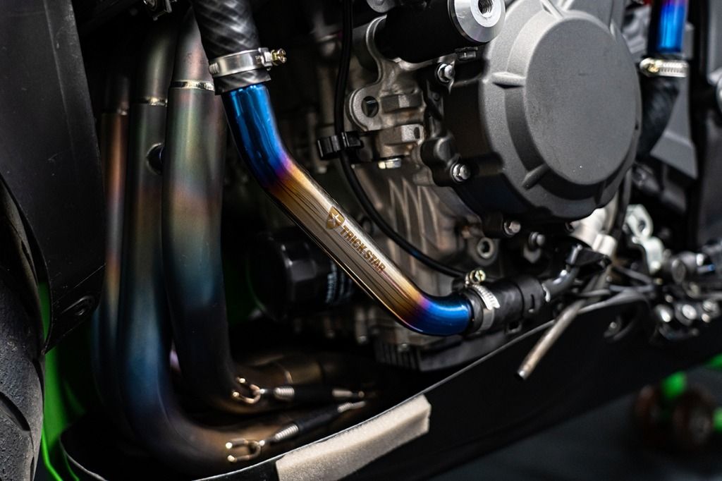 Webike | TRICKSTAR トリックスター チタンラジエターパイプ Ninja ZX