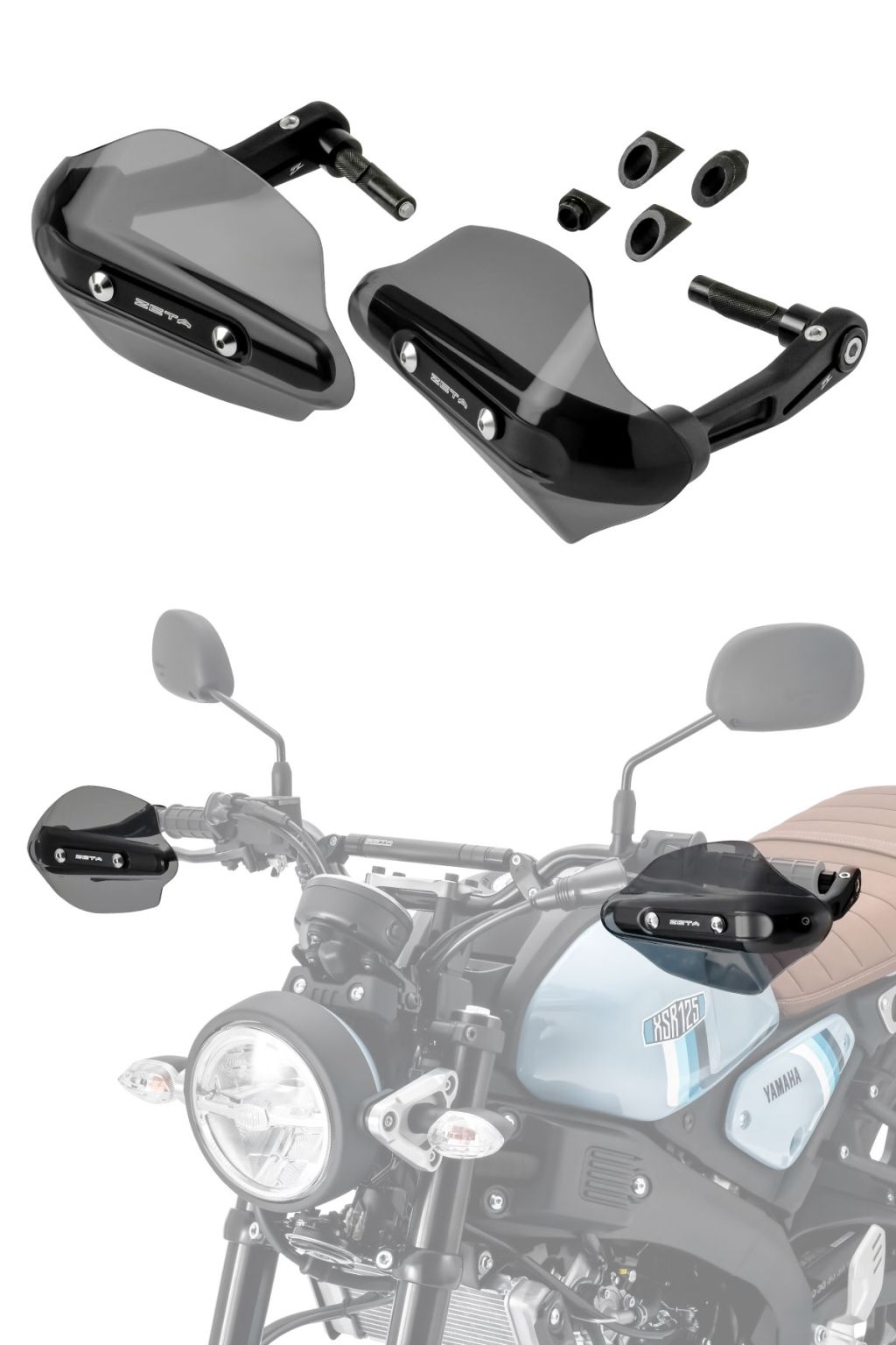 Webike | ZETA ジータ ソニックハンドガード PCキット【ユニバーサル