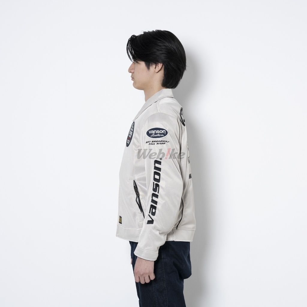 Webike | VANSON バンソン メッシュスウィングトップジャケット