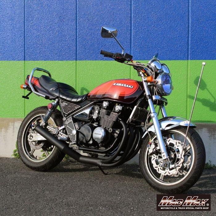 Webike | MADMAX マッドマックス 手曲げ風ショート管マフラー ゼファー