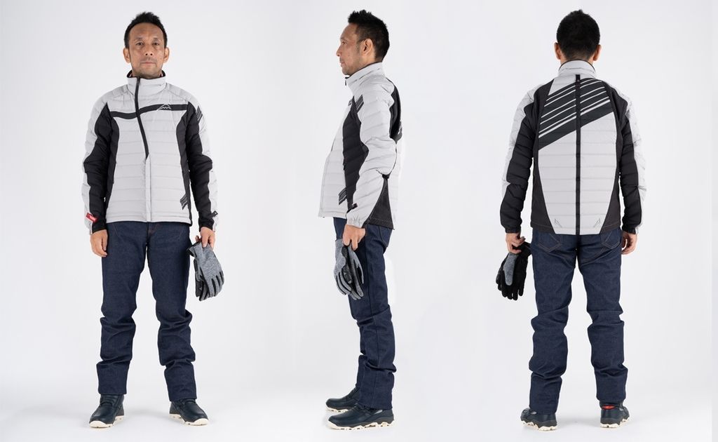 Webike | KUSHITANI クシタニ ホワイトグースダウンジャケット(K-2867