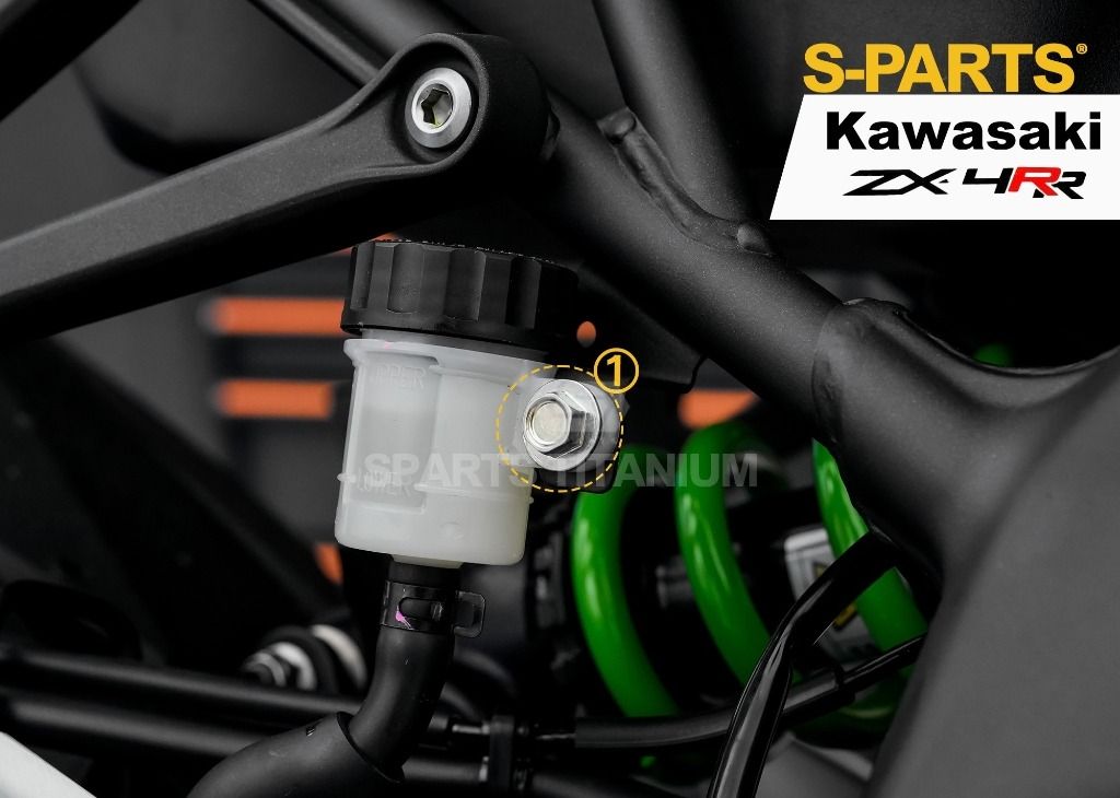 Webike | S-PARTS エスパーツ リアフルードタンク固定用チタンボルト