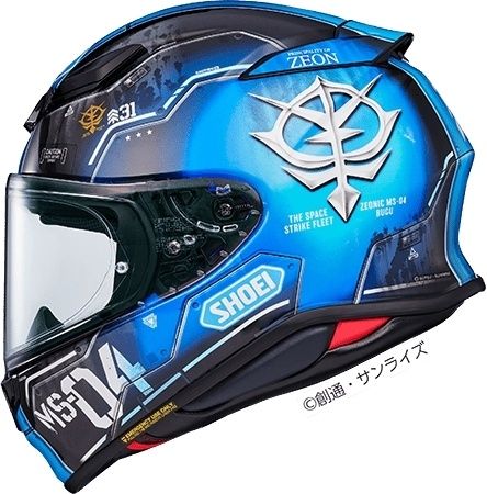 Webike | SHOEI ショウエイ Z-8 MS-04 ブグ (ランバ・ラル仕様