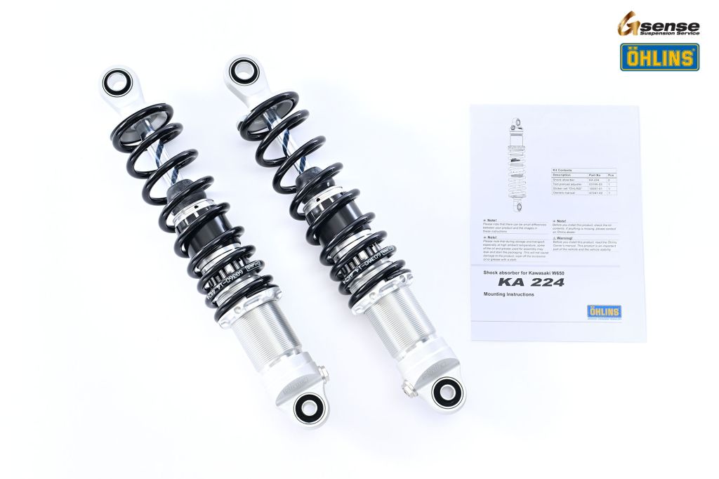 Webike | OHLINS オーリンズ リアサスペンション MEGURO K3(KA224