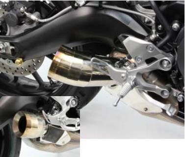 Webike | HURRICANE ハリケーン GPマフラーカッター MT-09(HE2503