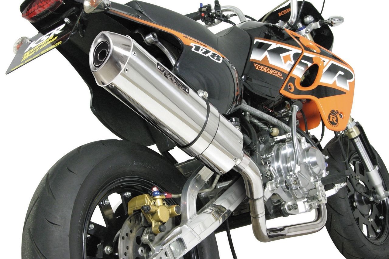 Webike | SP武川 SPタケガワ コーンオーバルマフラー KSR110(04-02