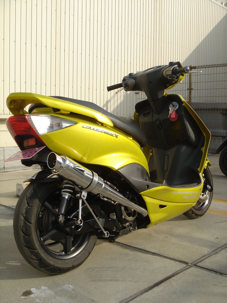 Webike | HOT LAP ホットラップ スポーツマフラー シグナスX(EX-03