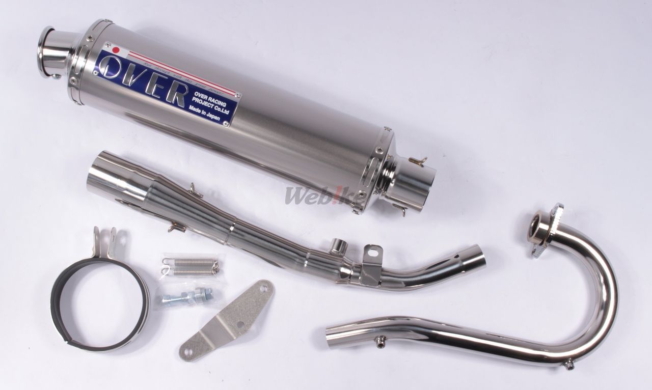 Webike | OVER オーヴァー オーバー ステンチタン マフラー D