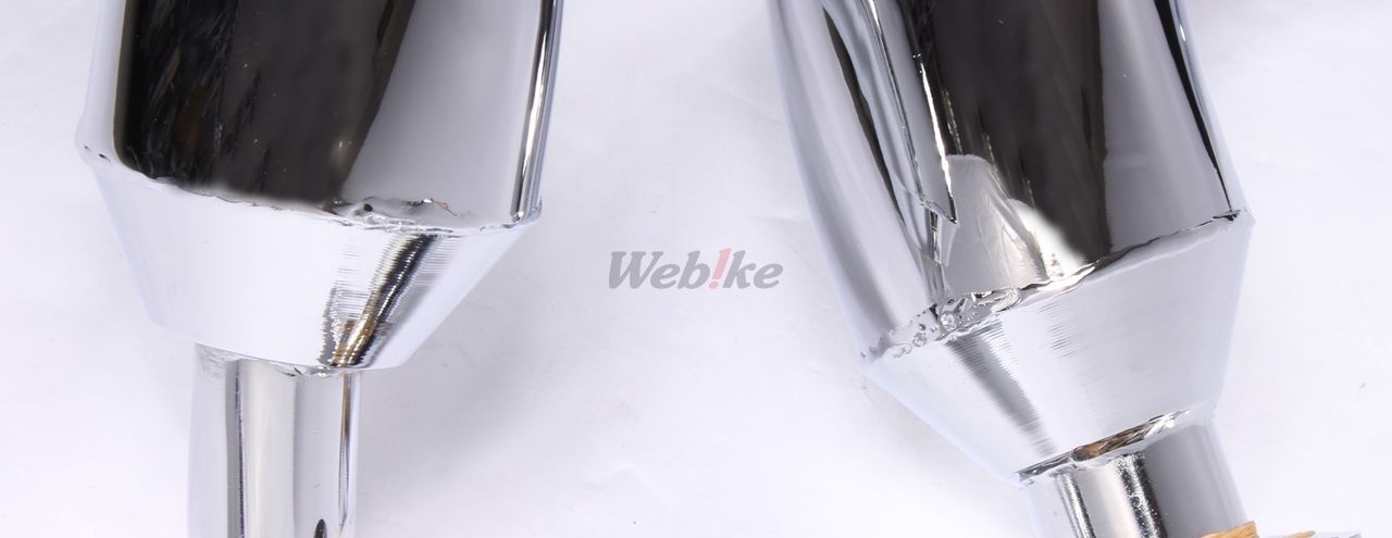 Webike | EASYRIDERS イージーライダース 70Φファットドラッグマフラー