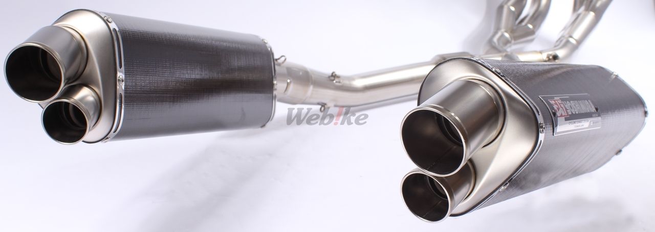 Webike | YOSHIMURA ヨシムラ Tri-Ovalチタンサイクロン 2エンド