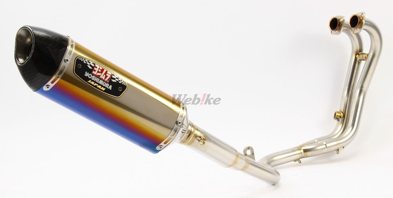 Webike | YOSHIMURA ヨシムラ 機械曲 R-77S サイクロン カーボンエンド