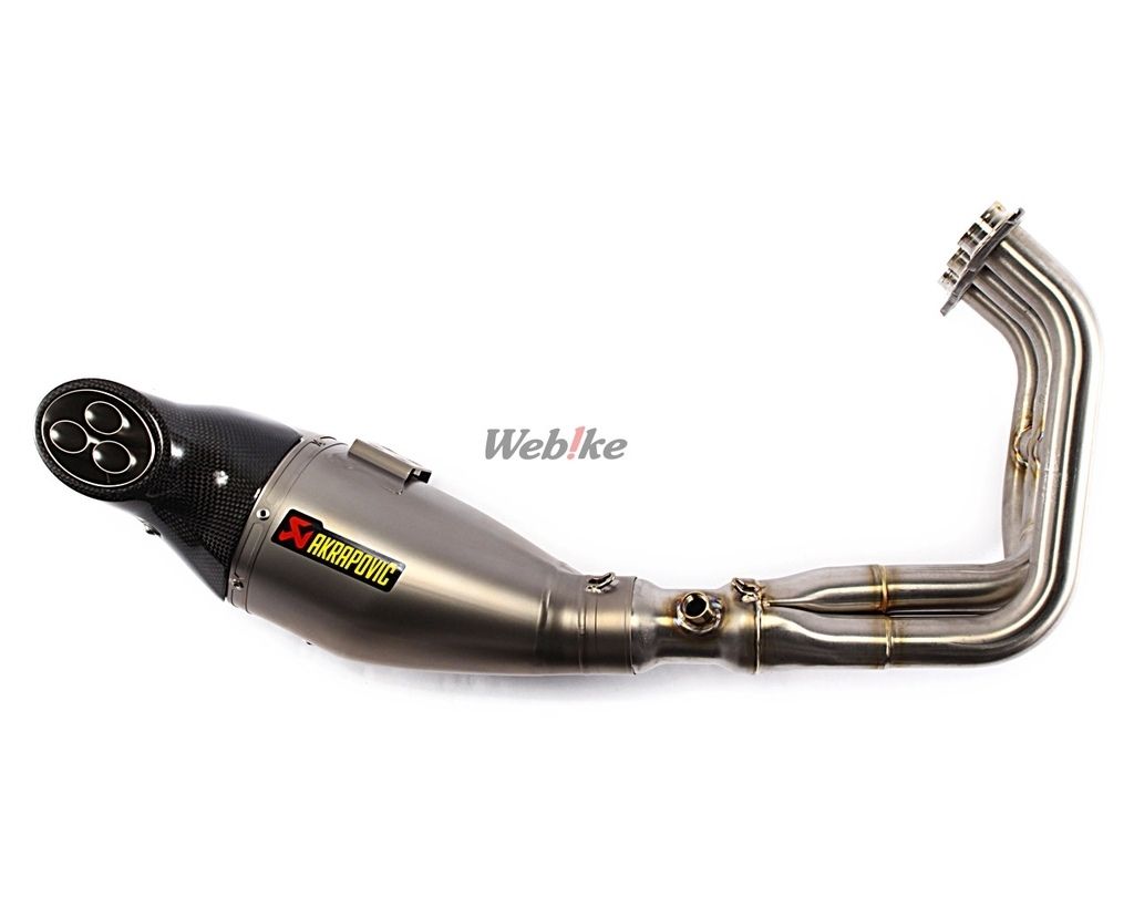 Webike | AKRAPOVIC アクラポビッチ e4仕様 レーシングライン (3-1