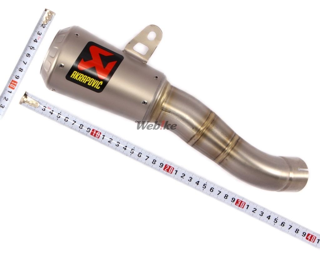 カワサキ アクラポビッチ ZZR1400 スリップオンマフラー サイレンサー